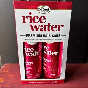 Difeel Rice Water Shampoo and Conditioner Set